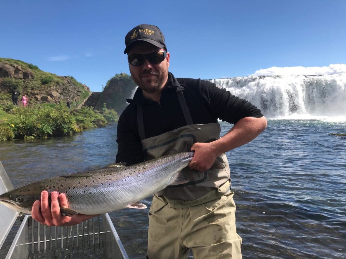 Salmon fishing in Iceland, laxveiði í íslenskri á, lax-a.net